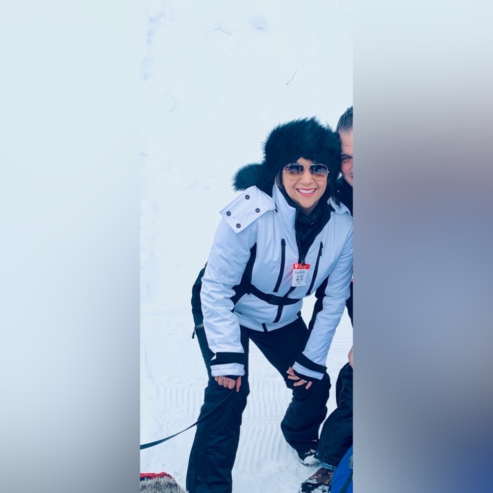 Women’s ski jacket coat Topshop Sno $450 jacket size 8 snowboard snow winter